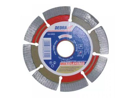 Diamantový rezný segmentový kotúč 230mm/22,2 MULTI-LAYER
