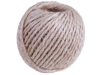 Sisalový špagát 10 m, 4,0 mm