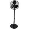 Stojanový ventilátor 16", čierny 40W