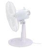 Stolný ventilátor 12", biely
