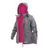 Dámska bunda softshell, veľkosť M, 96%polyester+4%elastan