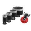 Súprava diamantových korunových vrtákov28,35,45,68mm,vodidlo vrtákov
