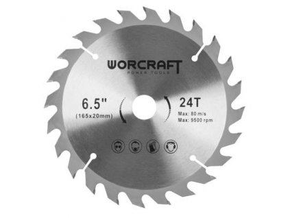 Kotúč Worcraft CCS-S20Li, 165 mm