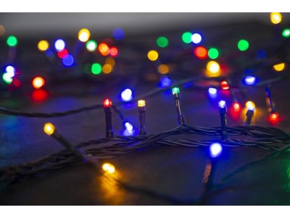 Reťaz MagicHome Vianoce Errai, 320 LED multicolor, 8 funkcií, 230 V, 50Hz, IP44, exteriér, napájací