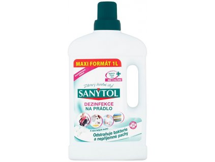 Dezinfekcia Sanytol, na bielizeň, vôňa bielych kvetov, 1 l
