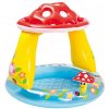 Bazénik Intex® 57114, Mushroom, detský, nafukovací, so strieškou, 1,02x0,89 m