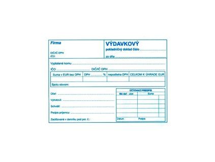 Výdavkový pokl.dok.samop.s DPH/052