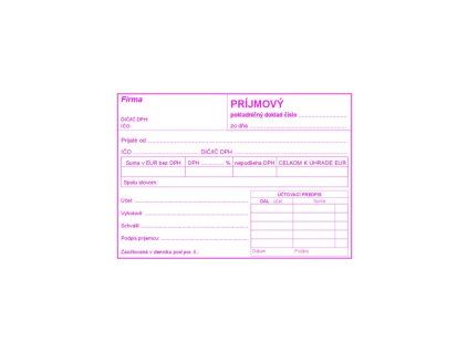 Príjmový pokl.dokl.obyč.s DPH 043