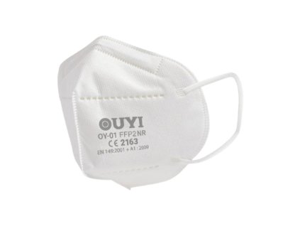 Respirátor FFP2 NR - biely/10 ks