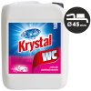 Krystal WC čistič antibacterial ružový 5 l