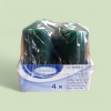 Sviečka Valec 40/80 tm.zelená /4ks