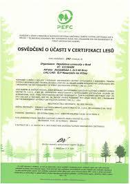 PEFC certifikát