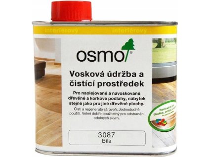 osmo voskova udrzba a cistici prostredek 3087 transparentní bila