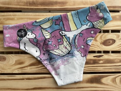 Plavky Unicorn Back