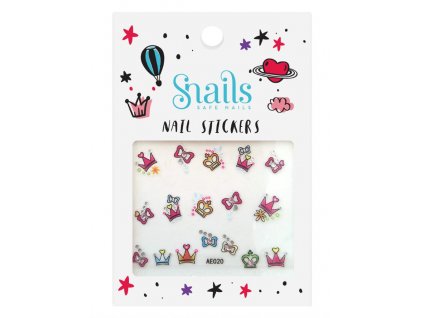 Dětské nálepky na nehty Snails - Perfect Princess