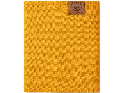 Dětská zimní šála Affenzahn Loopscarf Cotton Tiger- yellow