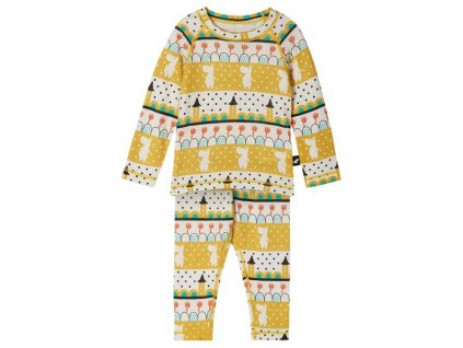 Dětské funkční prádlo Reima Moomin Trivsam - Ginger yellow