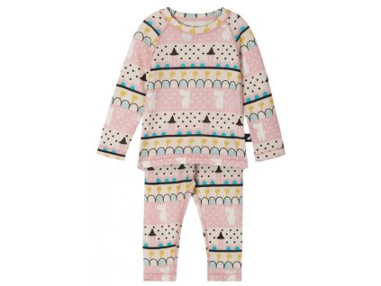 Dětské funkční prádlo Reima Moomin Trivsam - Blush pink