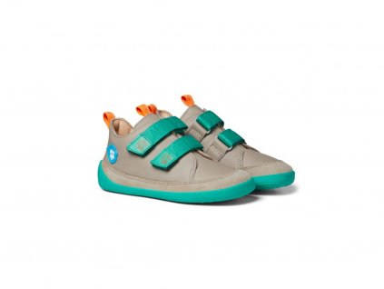 Dětské barefoot boty Affenzahn Sneaker Leather Buddy - Crab