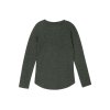 Dětské tričko s dlouhým rukávem Reima Viisas - Thyme green