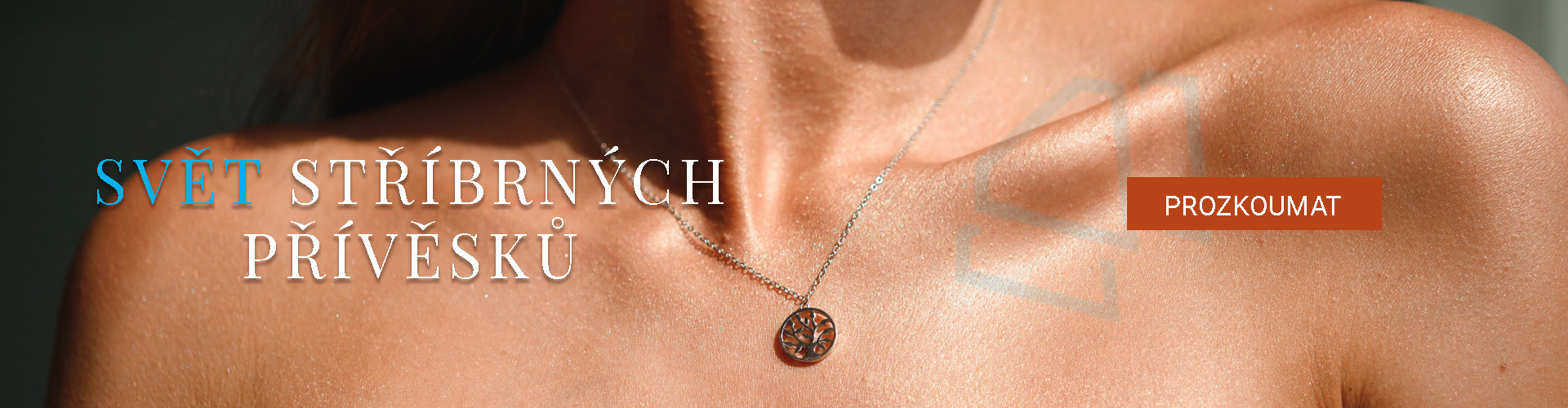 Stříbrné přívěsky Majya