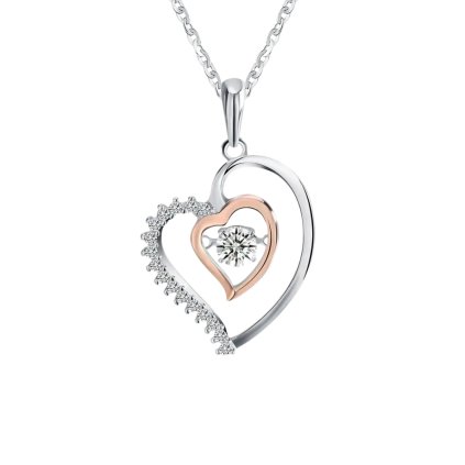 11279 stribrny retizek s priveskem lovely heart objevte na majya cz