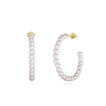 11701 stribrne nausnice princesse pozlacene majya cz