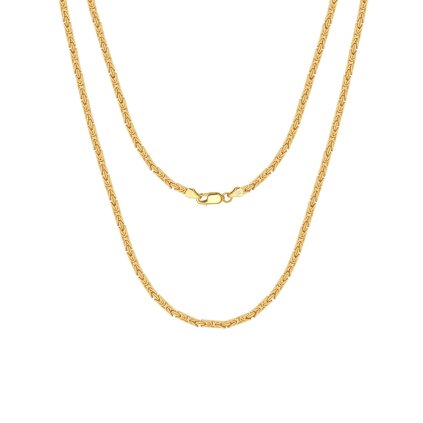 11617-stribrny-retizek-adonis-45-cm-sirka-2-5-mm-pozlaceny majya cz