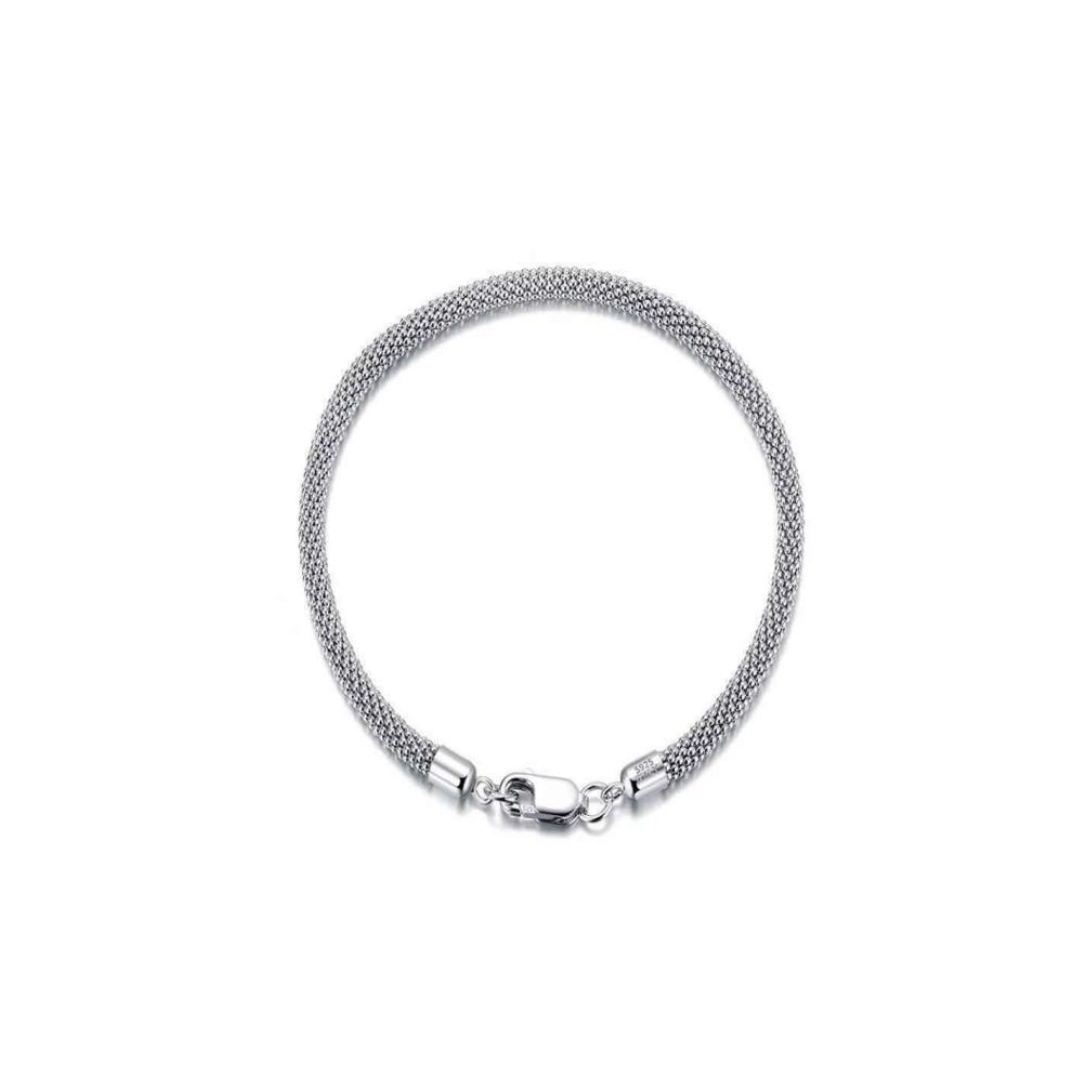 11230 Stříbrný náramek MADLEN 19 cm | šířka 3 mm