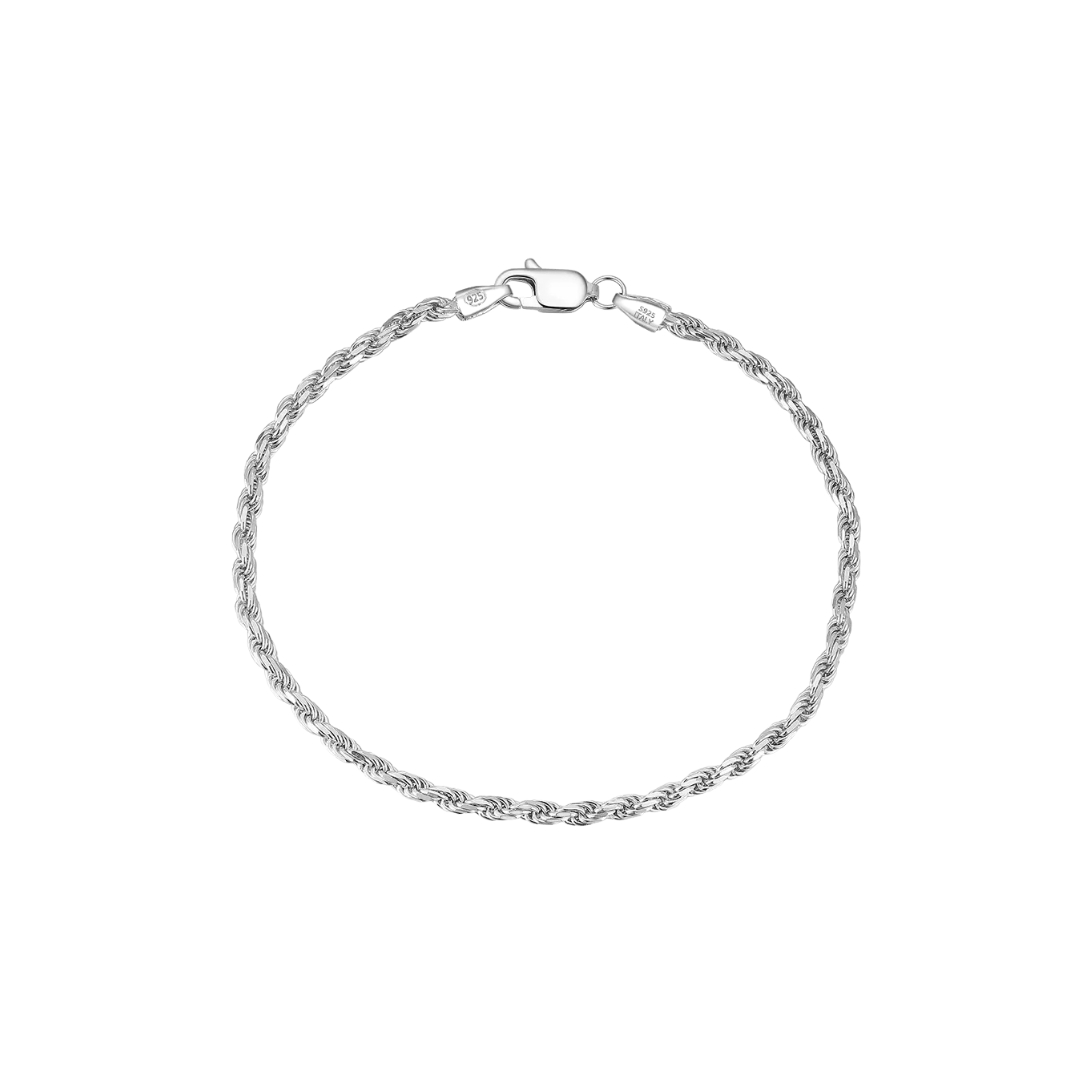 11274 Stříbrný náramek RICHIE 19 cm | šířka 2,3 mm