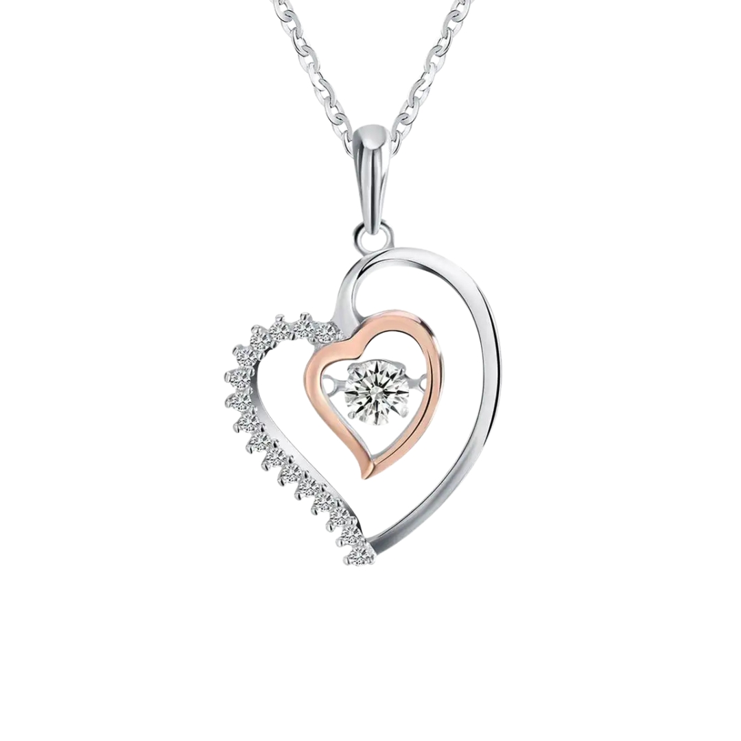 11279 Stříbrný řetízek s přívěskem LOVELY HEART