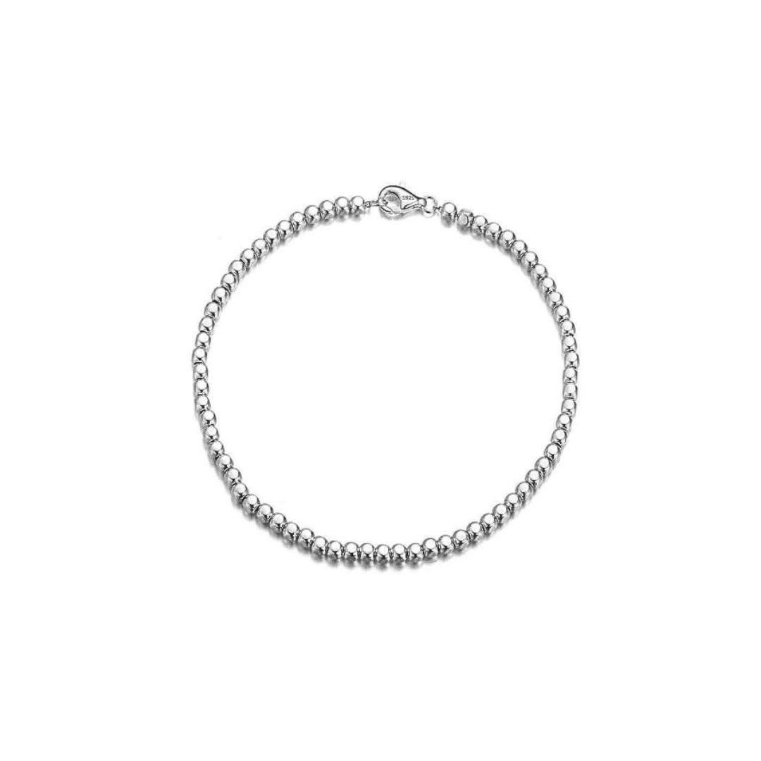 11295 Stříbrný náramek BALLY 18 cm | šířka 2,5 mm