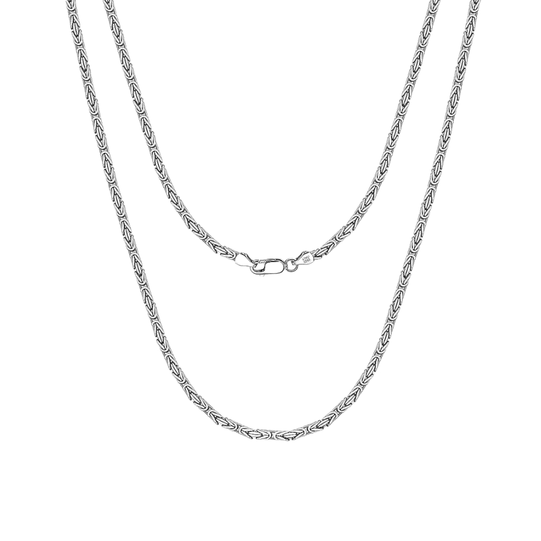 11621 Stříbrný řetízek ADONIS 60 cm | šířka 2,5 mm