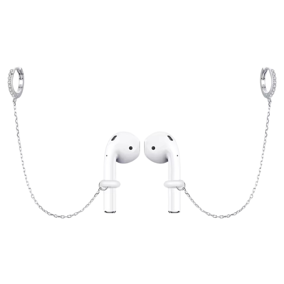 10927 Stříbrné náušnice GAIA for AIRPODS