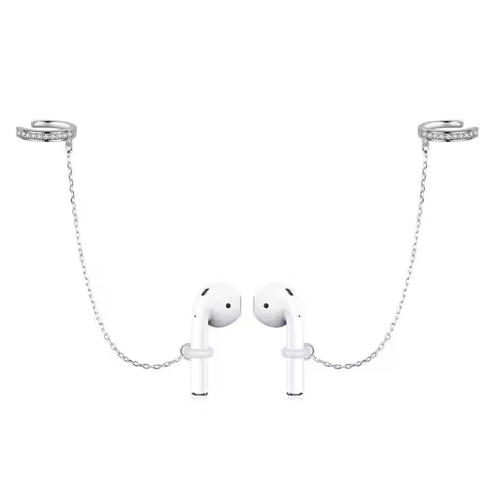 10928 Stříbrné náušnice DARIA for AIRPODS