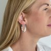11144 Stříbrné náušnice IWONA pozlacené  Ag925/1000; ≤5,36 g