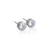 10516 stribrne nausnice zirkon ciry 3 mm