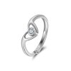 11366 stribrny nastavitelny prsten adeline majya 1