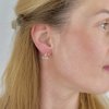 11689 Stříbrné náušnice STACY pozlacené  Ag925/1000; ≤1,13 g