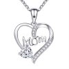 11009 stribrny privesek srdce mommy kupte na majya cz