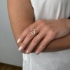 10937 Stříbrný nastavitelný prsten DESIRE  Ag925/1000; ≤1,67 g