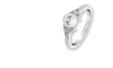 Srebrne pierścionki zaręczynowe