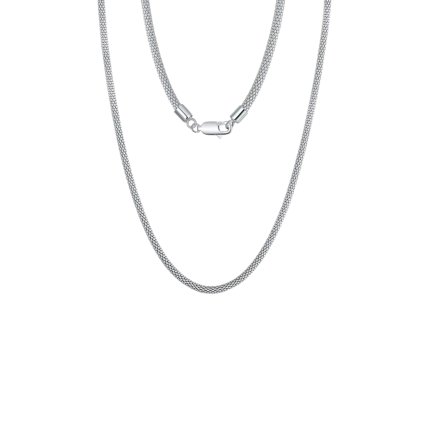 11515 Srebrny łańcuszek Paolo 60 cm szerokość 3 mm majya.pl