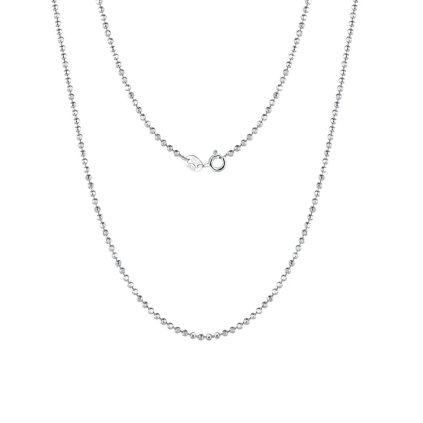 11604 Srebrny łańcuszek ronan 45 cm szerokość 1 mm majya.pl