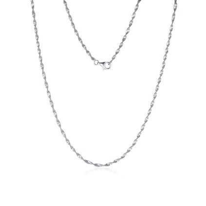 11600-srebrny-łańcuszek-takis-45-cm-szerokość-2-mm majya.pl