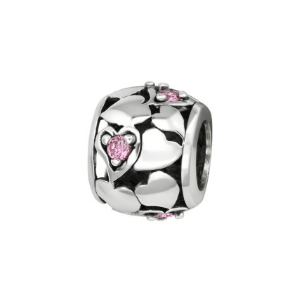 11916-may-story-srebrny-charms-hearts-z-rozowymi-cyrkoniami majya pl