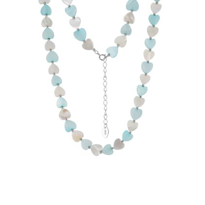 11957 srebrny naszyjnik z serduszkami giulia majya.pl