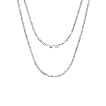 11979 srebrny naszyjnik adonis 55 cm szerokosc 2 5 mm majya pl