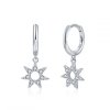 10410 srebrne kolczyki rozgwiazdy