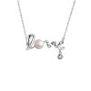11623 srebrny naszyjnik wisiorek moja miłość mayja cz